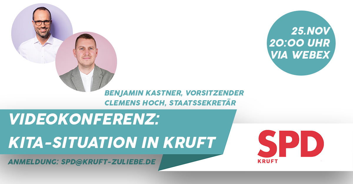 SPD Kruft lädt zur digitalen KiTa-Konferenz am 25.11.2020