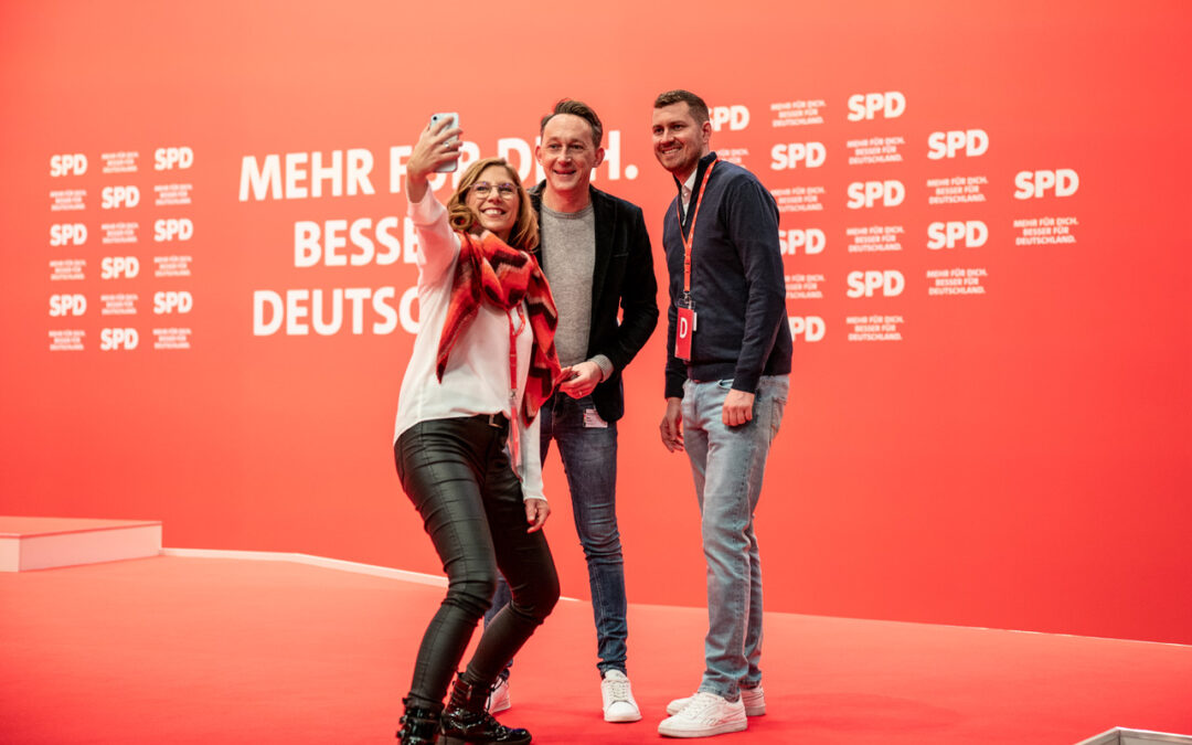 SPD Mayen-Koblenz beim Bundesparteitag der SPD in Berlin